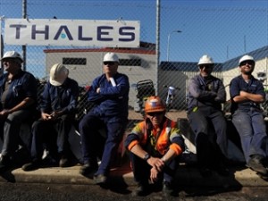 Shipbuilders have voted on a nationwide campaign to support local jobs amid a drop in defence work. Source: AAP (via The Herald Sun)