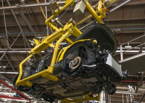 VF Commodore begins regular production - Calais V first down the line. Image: http://www.holden.com.au/