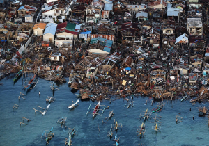 The devastation caused by Haiyan in the province of Leyte, Philippines Image credit: Flickr user Jordi Bernabeu