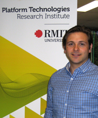 PhD researcher Aaron Belbasis  Image credit: RMIT University Australia