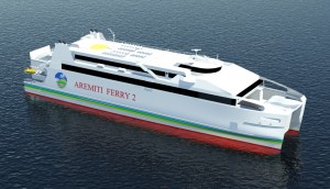 Austal has secured an order for a highly efficient medium speed ferry with leading French Polynesian operator and existing customer, SNC Aremiti Ferry. Image credit: Austal