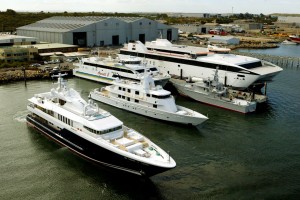 Austal's Mobile, Alabama shipyard with the new state-of-the-art Modular Manufacturing Facility Image: Austal