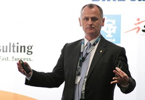Professor Aleksandar Subic shared his insights at the global sports manufacturing forum. Image: RMIT website