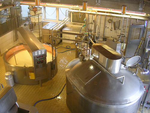 Dairy factory Image credit: flickr User: roger4336