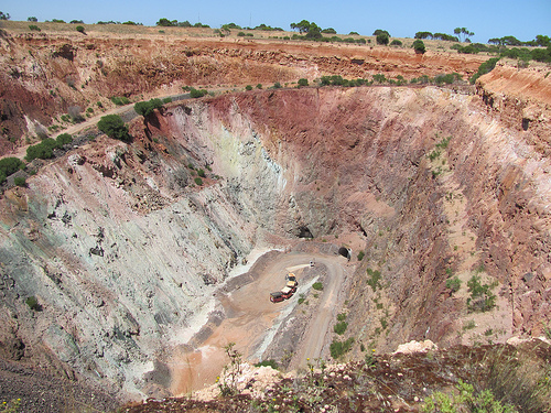 Copper mine Image credit: flickr User:  Robert Charles Photography