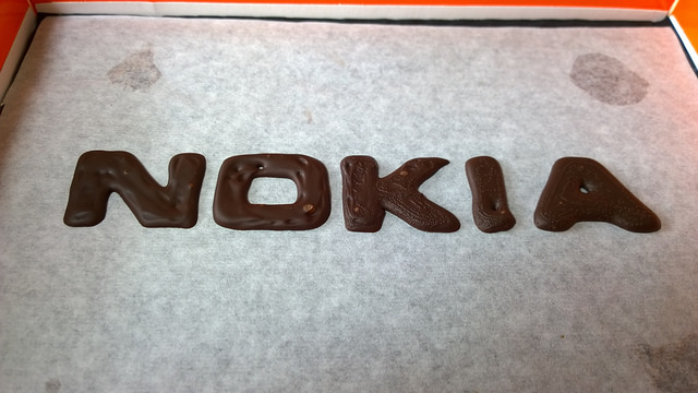 #Chokia gift form Nokia Connects Image credit: flickr User: mac morrison