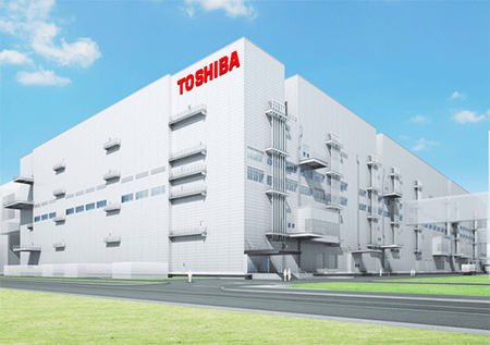 Artist's impression of the new fab, Yokkaichi Operations Image credit: www.toshiba.com