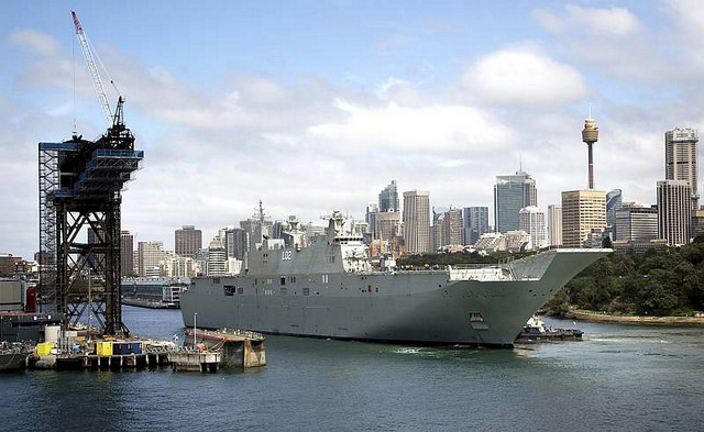 Outsourcing shipbuilding program could 'sink' Australian shipyards, AMWU says