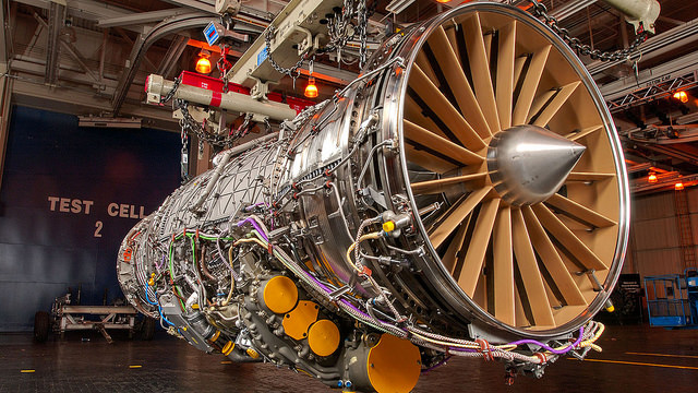 Pratt & Whitney F135 engine Image credit: flickr user: Puma Ruby