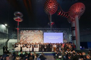 Alstom employees and management celebrate the new Alstom Grid site in Sesto San Giovanni, Italy   Image credit: www.alstom.com 