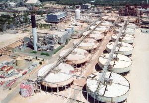 The Wagerup Alumina Refinery in Western Australia Image credit: www.alcoa.com