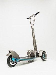 &apos;E-floater&apos; from Floatility - a first-of-its-kind, lightweight, solar-powered, electric scooter. The working prototype was created with Stratasys 3D printing (PRNewsFoto/Stratasys Ltd.)