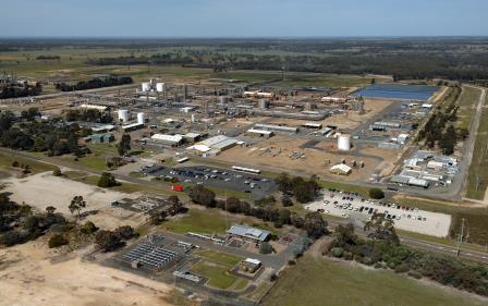 The Longford Oil and Gas Plants in Victoria Image credit: exxonmobil.com.au