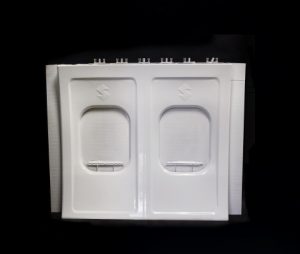 Stratasys Infinite-Build 3D Demonstrator part Aircraft Panel.  Image credit: Business Wire