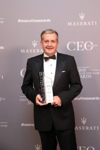 Nigel Garrard, Managing Director and CEO, Orora, CEO of the Year award Image provided