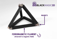 Graphene 3D Lab launches new functional magnetic filament