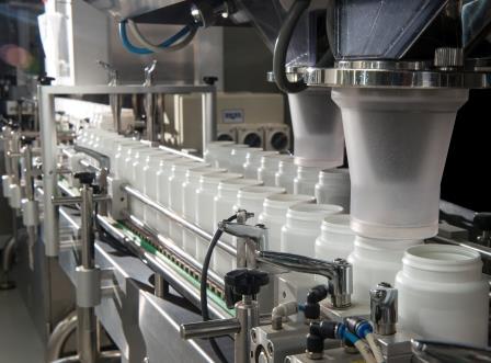 1602 Complementary medicines on the production line