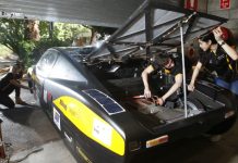UNSW’s record-breaking solar powered car showcased across the state