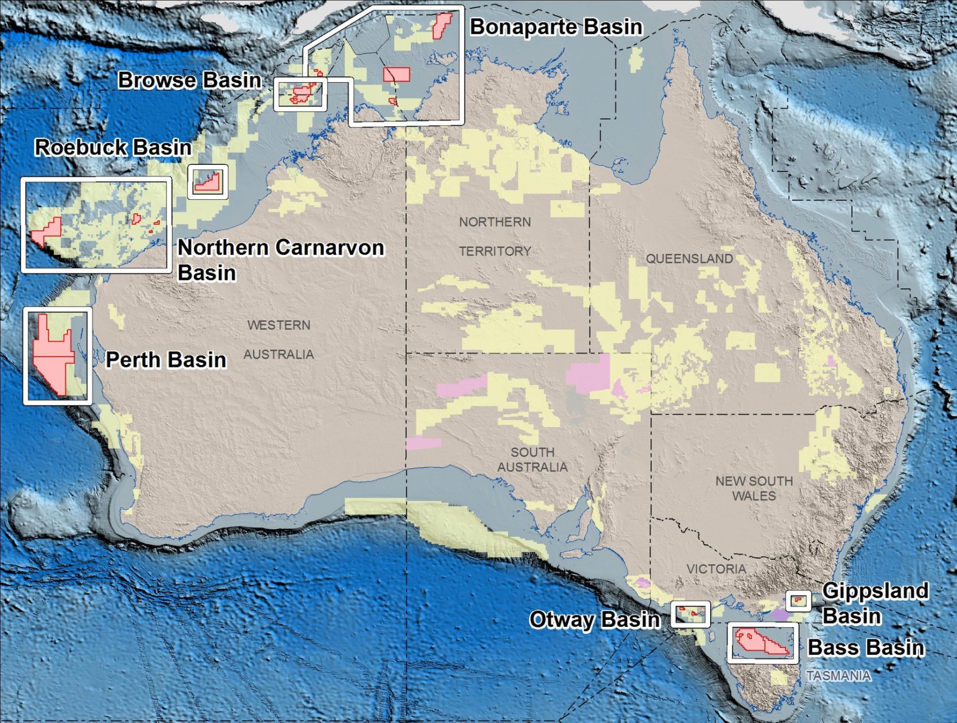 Government announces new areas for offshore petroleum exploration