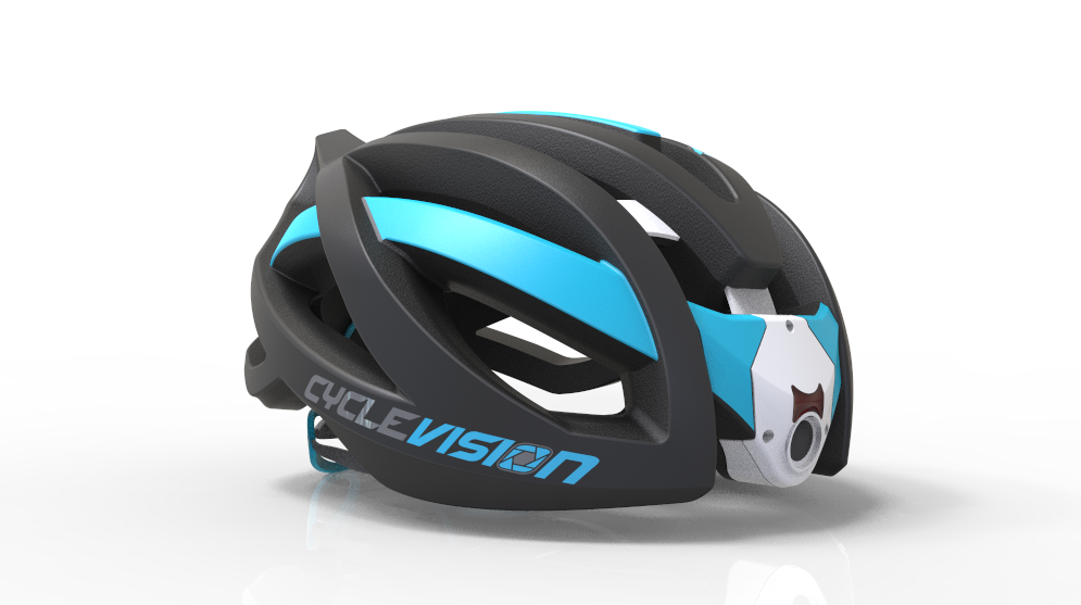 Cyclevision’s innovative bicycle helmet gives riders advance warning of ...