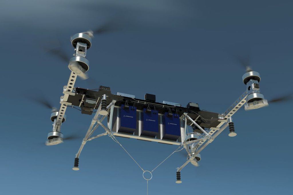Boeing unveils new unmanned electric cargo air vehicle prototype