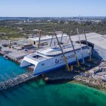 Austal rolls out revolutionary high speed catamaran for Denmark’s Molslinjen