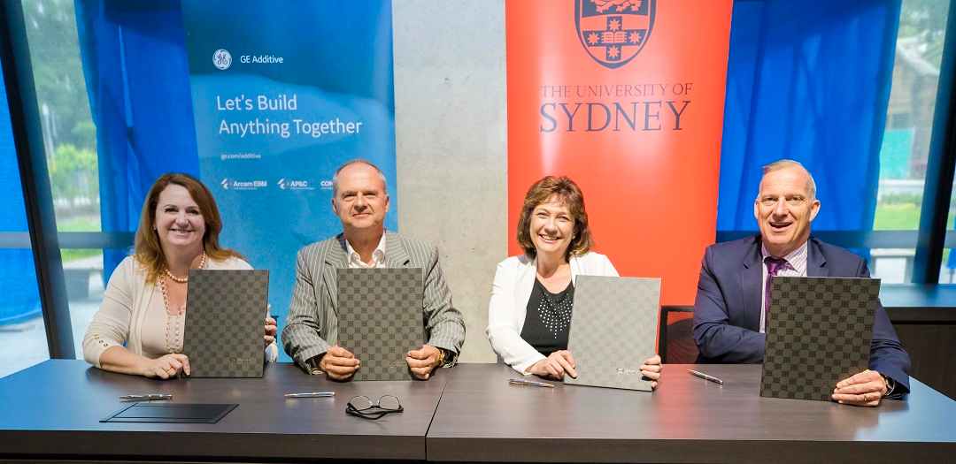 University of Sydney inks metal additive manufacturing MoU with GE