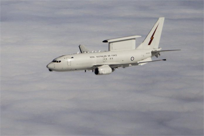 E-7A Wedgetail Airborne