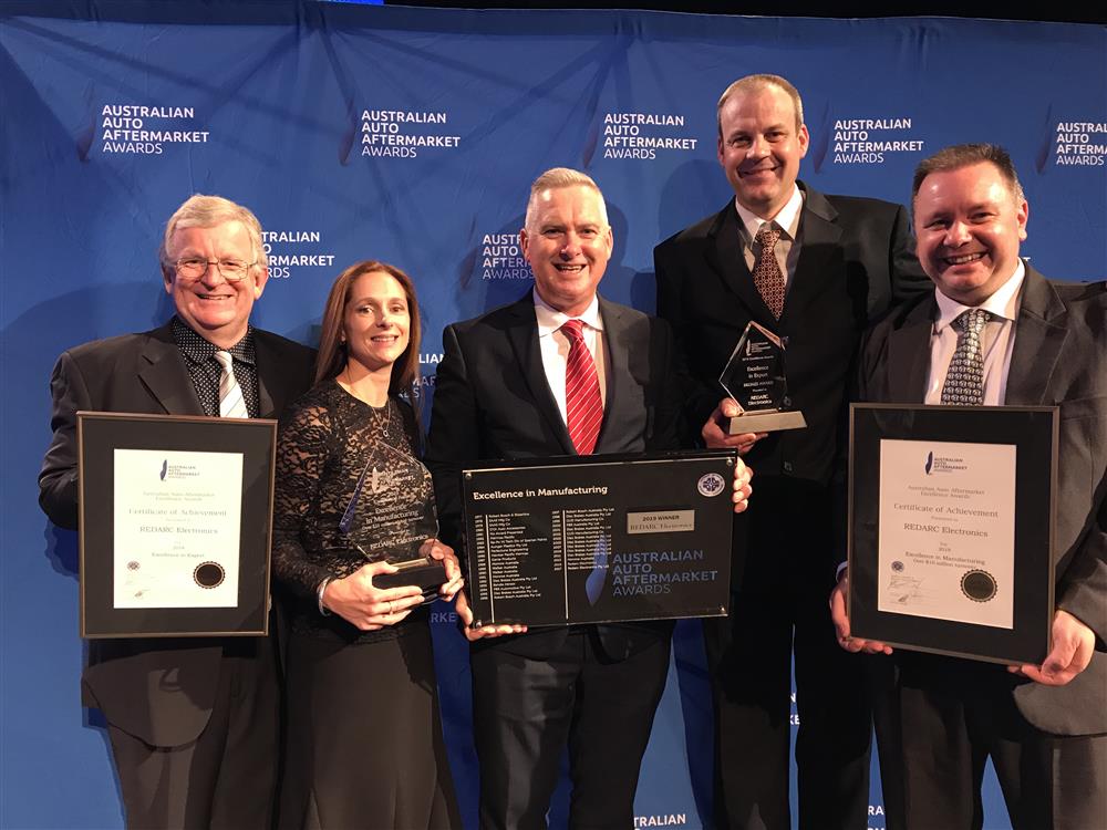 REDARC wins thirds consecutive Excellence in Manufacturing award at