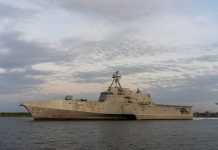 Austal USA celebrates first LCS delivery in 2020