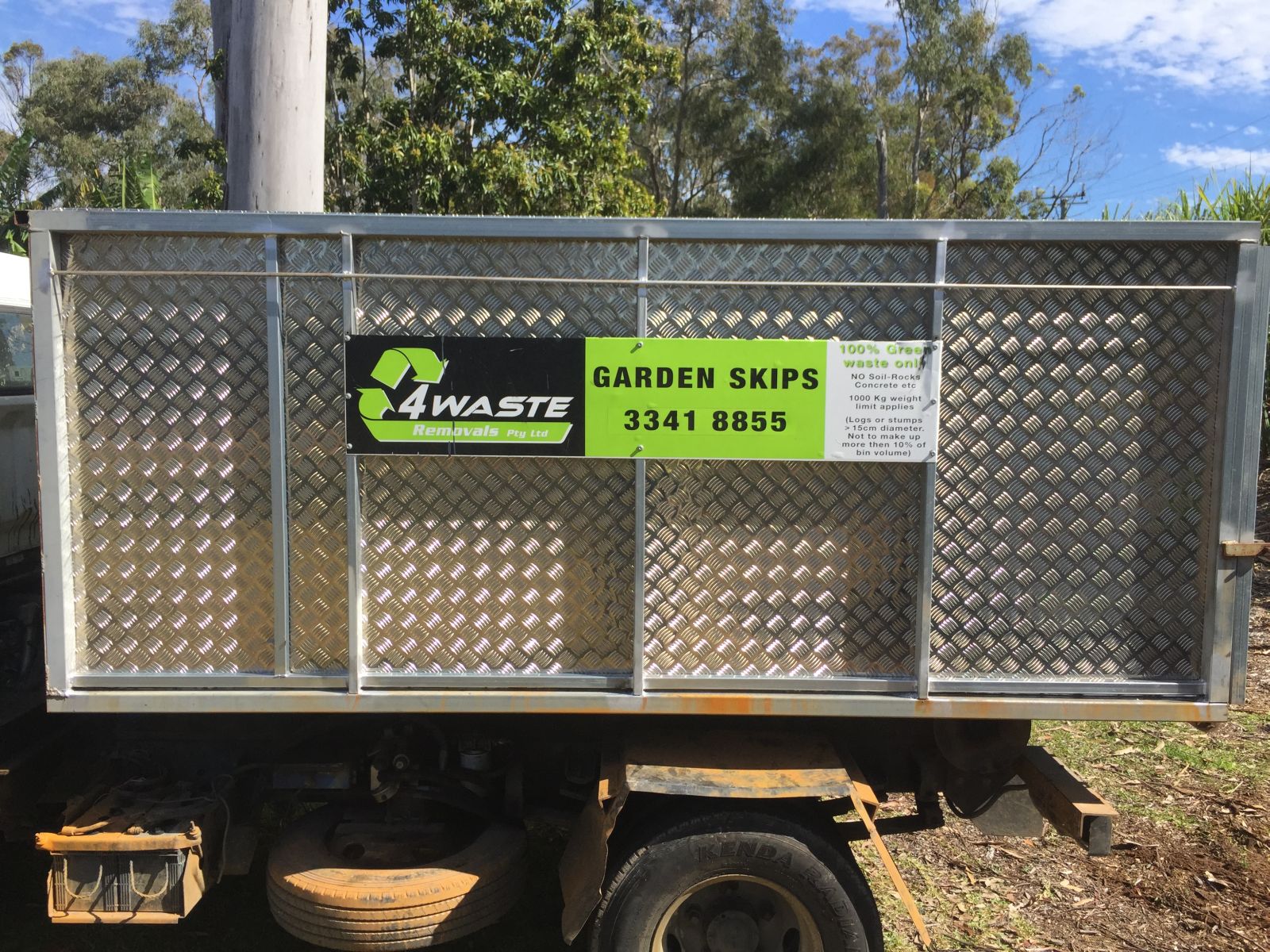 4 Waste Walk-In Skip Bins Brisbane