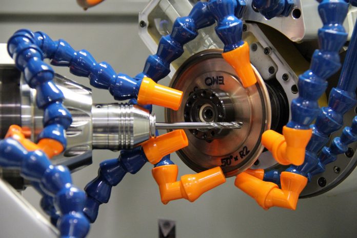 ANCA machining tool in use