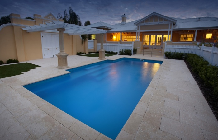 Majestic Fibreglass Swimming Pool From Barrier Reef Pools