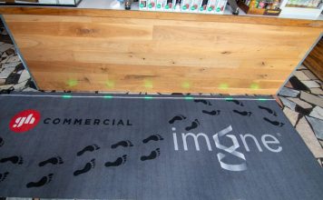 Smart mat powered by graphene sensors provides solution for social distancing