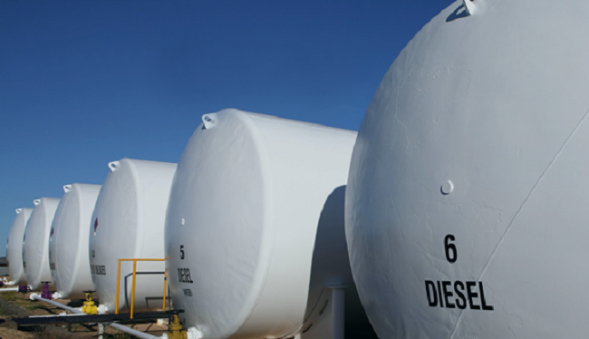 Full image diesel tank - sized