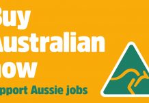Buy Australian Now and support Aussie jobs