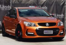 Last Australian-built Holden to go up for auction