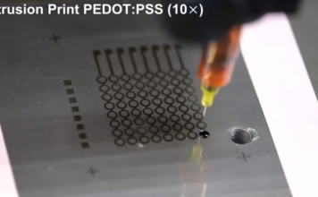 Researchers 3D print flexible OLED display
