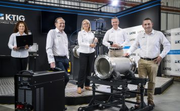 K-TIG to establish R&D facility within BAE Systems Australia’s Factory of the Future K-TIG team
