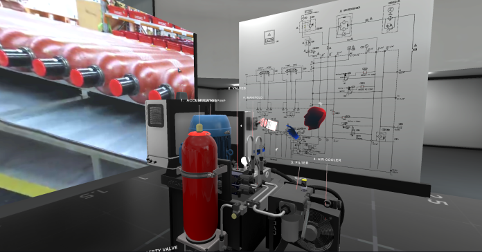 HYDAC VR training solution 1