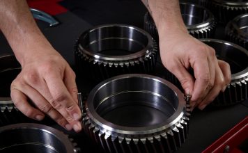 Gear components produced by Ronson Gears.