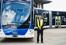 Brisbane Metro’s pilot vehicle arrives in Australia