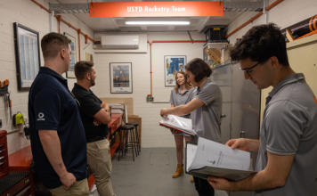 Leading by example – student rocketry director named youth space leader