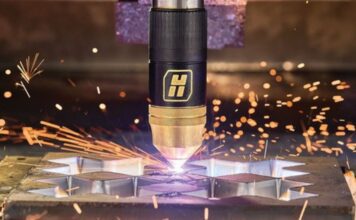Hypertherm Associates introduces new single-piece cartridge consumable for HPRXD plasma systems