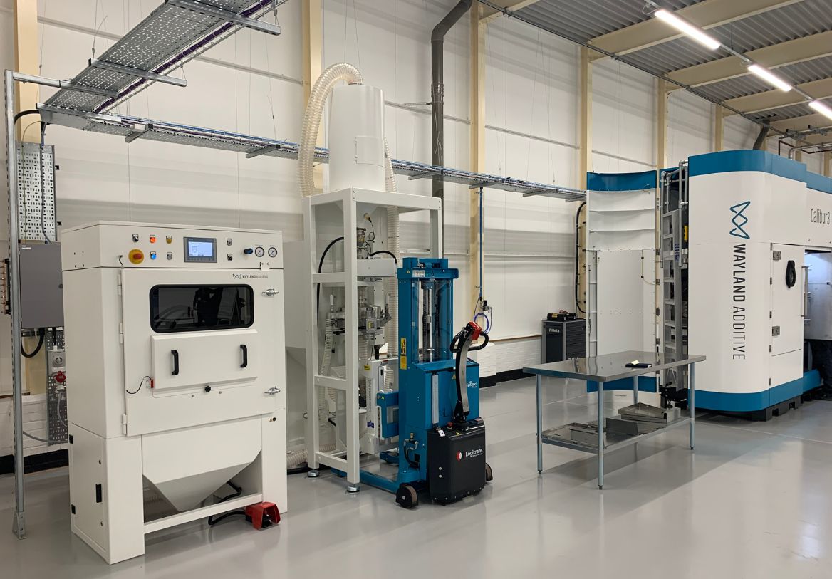 Wayland Additive emphasises postprocessing & broad material palette at