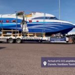 G-111 amphibious aircraft touches down in Darwin for AAI manufacturing