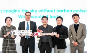 SK Geo Centric signs MOU at CES 2023 with Plastic Energy to complete a plan for “Ulsan ARC”
