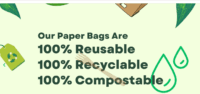 Green Choice Paper Bags | Packaging Wholesale Supplies | Keysborough
