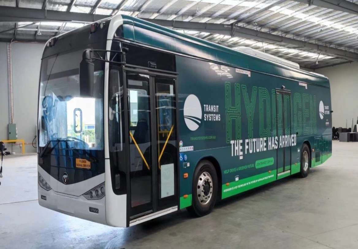 Foton hydrogen fuel cell buses set to operate in Tasmania for net zero