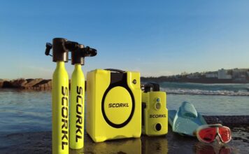 SCORKL rolls out new portable underwater breathing device